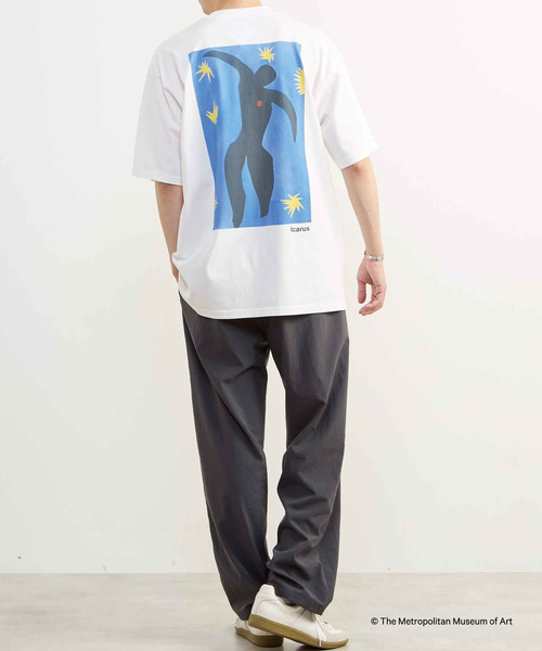 MEN'S MELROSE(メンズメルローズ)の「《コラボレーション》The Met × MEN'S MELROSE / コンテンポラリーアート プリントTシャツ(Tシャツ/カットソー・メンズ・ホワイト系その他4/ホワイト系その他2/ホワイト系その他/ホワイト系その他3・1/4/3)」の12枚目の写真