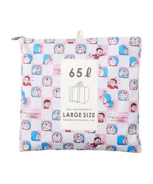 SPECIAL PRODUCT DESIGN(スペシャルプロダクトデザイン)の「ドラえもん 折りたたみボストンバッグ(65L) ブラック SIFF(ボストンバッグ・レディース・マルチ・FREE)」の6枚目の写真