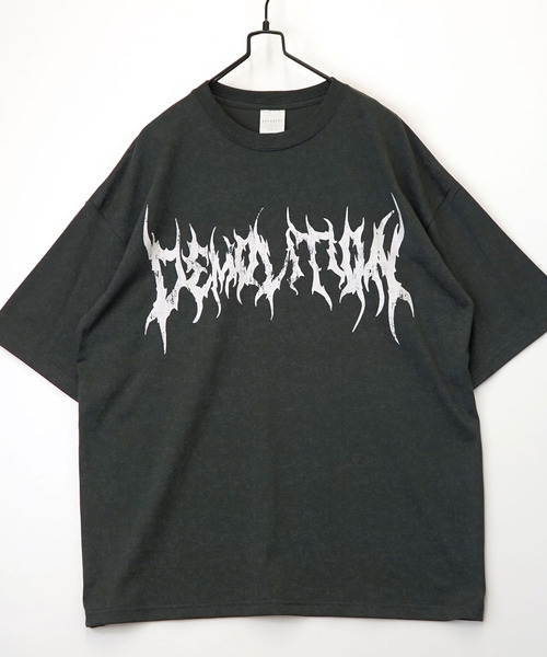 Ammie(アミー)の「グラフィック Tシャツ ワイド シルエット トップス(Tシャツ/カットソー・メンズ・ホワイト系その他3/ブラック系5/ブラック系3/ホワイト系その他4/ブラック系6/ブラック系7/ブラック系4/ブラック系8/ブラック系9・M/L)」の7枚目の写真