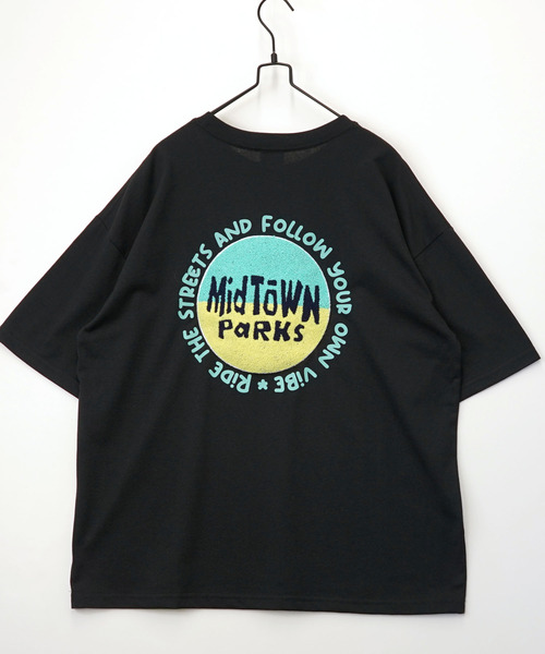 Ammie(アミー)の「グラフィック Tシャツ ワイド シルエット トップス(Tシャツ/カットソー・メンズ・ホワイト系その他3/ブラック系5/ブラック系3/ホワイト系その他4/ブラック系6/ブラック系7/ブラック系4/ブラック系8/ブラック系9・M/L)」の10枚目の写真