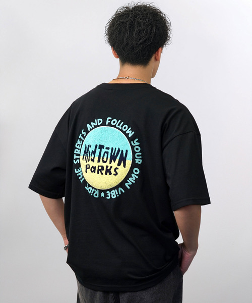 Ammie(アミー)の「グラフィック Tシャツ ワイド シルエット トップス(Tシャツ/カットソー・メンズ・ホワイト系その他3/ブラック系5/ブラック系3/ホワイト系その他4/ブラック系6/ブラック系7/ブラック系4/ブラック系8/ブラック系9・M/L)」の13枚目の写真