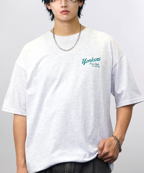 Ammie(アミー)の「グラフィック Tシャツ ワイド シルエット トップス(Tシャツ/カットソー・メンズ・ホワイト系その他3/ブラック系5/ブラック系3/ホワイト系その他4/ブラック系6/ブラック系7/ブラック系4/ブラック系8/ブラック系9・M/L)」の16枚目の写真