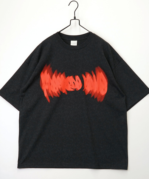 Ammie(アミー)の「グラフィック Tシャツ ワイド シルエット トップス(Tシャツ/カットソー・メンズ・ホワイト系その他3/ブラック系5/ブラック系3/ホワイト系その他4/ブラック系6/ブラック系7/ブラック系4/ブラック系8/ブラック系9・M/L)」の22枚目の写真