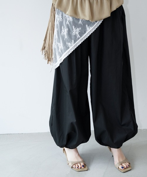 chuclla(チュクラ)の「バルーンシルエットワイドパンツ chw26s364(その他パンツ・レディース・ブラック・S/M/L)」の10枚目の写真