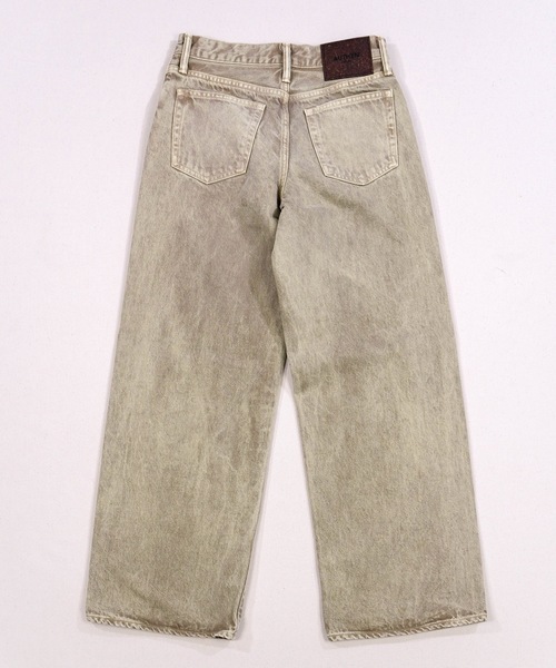 AUTHEN(オーセン)の「【AUTHEN】オーセン/ JUMBLE DYE LOW RISE WIDE LEG(レディース)(デニムパンツ・メンズ・ベージュ・23inch/27inch)」の2枚目の写真