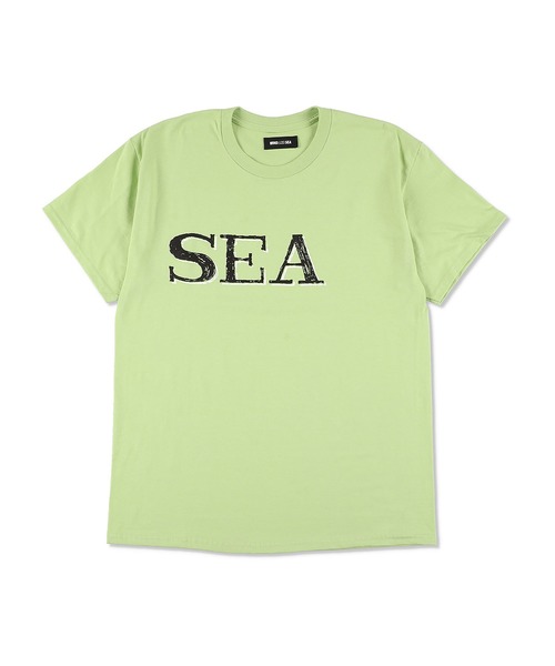 WIND AND SEA（ウィンダンシー）の「Logo S/S Tee（Tシャツ/カットソー・メンズ・パープル/ライム・LARGE/MEDIUM/SMALL/X-LARGE）」の4枚目の写真