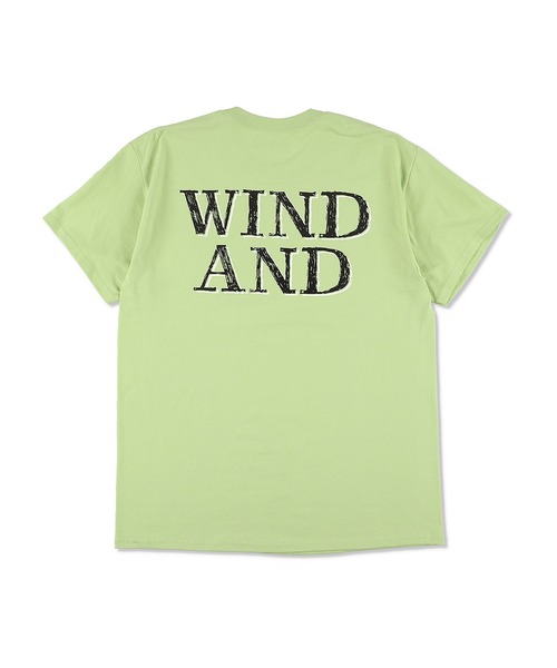 WIND AND SEA（ウィンダンシー）の「Logo S/S Tee（Tシャツ/カットソー・メンズ・パープル/ライム・LARGE/MEDIUM/SMALL/X-LARGE）」の6枚目の写真