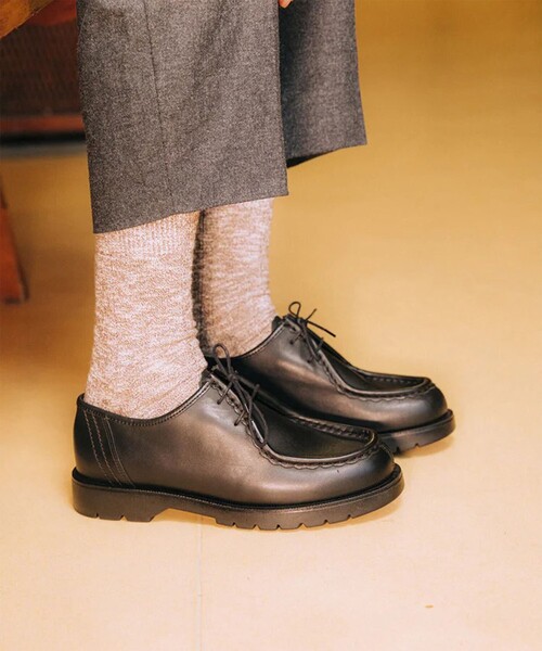 KLEMAN(クレマン)の「【KLEMAN/クレマン】PADROR パドロール チロリアンシューズ(モカシン/デッキシューズ・メンズ・ブラック/ブラウン・42/41)」の11枚目の写真
