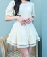 Lovilyn（ラヴィリン）の「チュールレースベロアスカート（スカート・MEDIUM）」