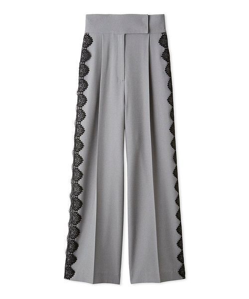 SNIDEL(スナイデル)の「【セットアップ対応】シンプルタックレーストリムパンツ(その他パンツ・レディース・チェック/ネイビー/グレー・0/1)」の14枚目の写真
