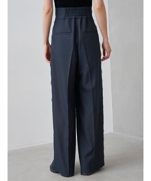 SNIDEL(スナイデル)の「【セットアップ対応】シンプルタックレーストリムパンツ(その他パンツ・レディース・チェック/ネイビー/グレー・0/1)」の20枚目の写真
