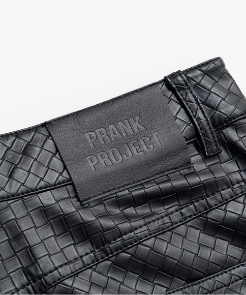PRANK PROJECT(プランクプロジェクト)の「【2026Autumn Pre-Order】シンセテイックメッシュレザーストレートパンツ / Synthetic Mesh Leather Straight Pants(その他パンツ・レディース・マルチ・38/36/34)」の18枚目の写真