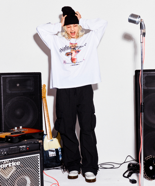 HIGHTIDEFRANKIE(ハイタイドフランキー)の「Lightweight Coated Cargo Pants Black(その他パンツ・レディース・ブラック・SMALL/MEDIUM)」の6枚目の写真