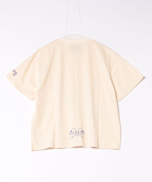 twins(nemne store)(ツインズ)の「Shih Tzu friendship tee(Tシャツ/カットソー・レディース・ライトイエロー/White・MEDIUM/SMALL)」の13枚目の写真