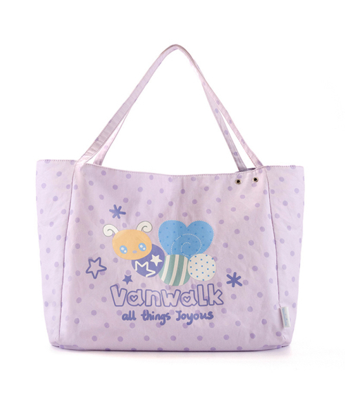 VANWALK（バンウォーク）の「Clover Tote Bag [Dot Lavender]（ショルダーバッグ・レディース・ラベンダー・FREE）」の5枚目の写真