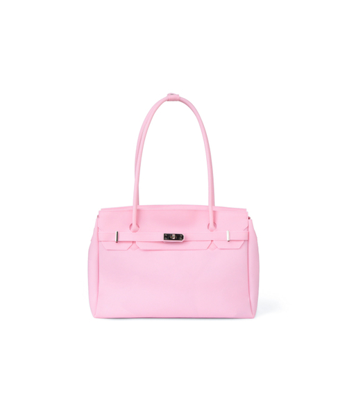DEINET(ダイニット)の「JELLY TWO-WAY BIG BAG IN PINK(ショルダーバッグ・レディース・その他・FREE)」の1枚目の写真