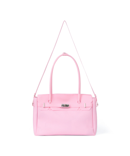 DEINET(ダイニット)の「JELLY TWO-WAY BIG BAG IN PINK(ショルダーバッグ・レディース・その他・FREE)」の4枚目の写真