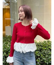 POLO BCS | 【POLO BCSコラボ】バルーンケーブルニットカーディガン【秋服】(カーディガン/ボレロ)
