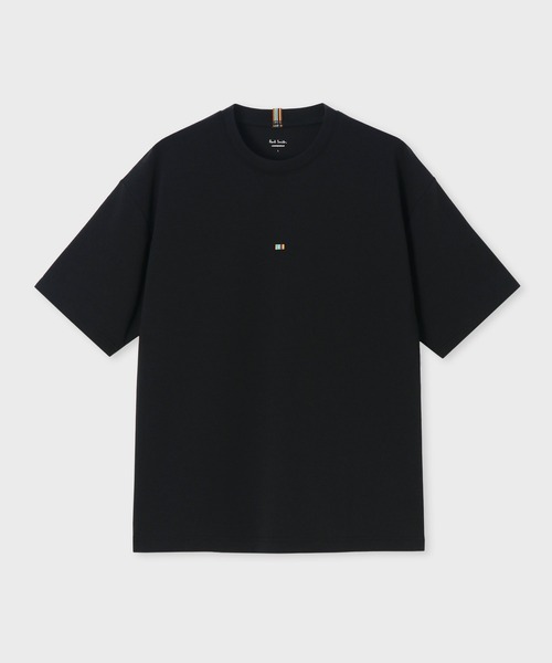 Paul Smith(ポールスミス)の「【ラウンジウェアー】“Signature Stripe” クルーネックTシャツ【853416 7393A】(Tシャツ/カットソー・メンズ・ホワイト/ブラック・LARGE/MEDIUM)」の2枚目の写真