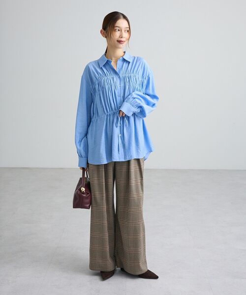 Green Parks(グリーンパークス)の「シーンレスパンツ(チェック)(その他パンツ・レディース・その他9/チェック・M/L)」の10枚目の写真