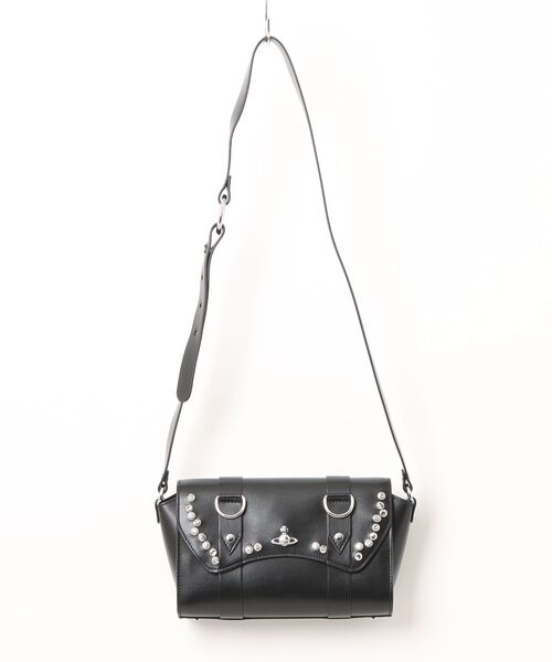 Vivienne Westwood(ヴィヴィアンウエストウッド)の「KIMMY CROSSBODY(ショルダーバッグ・レディース・ブラック・FREE)」の1枚目の写真