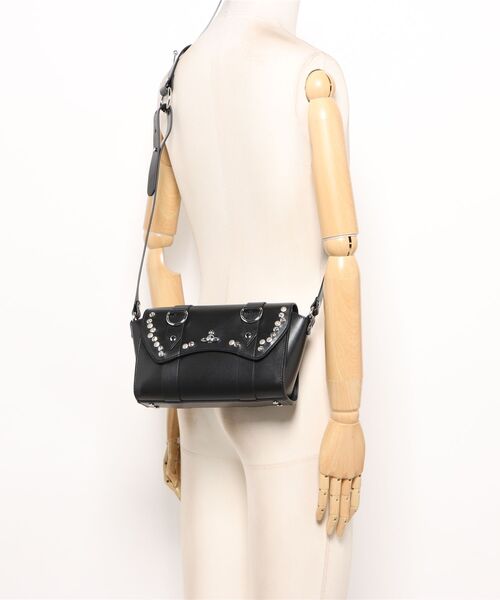 Vivienne Westwood(ヴィヴィアンウエストウッド)の「KIMMY CROSSBODY(ショルダーバッグ・レディース・ブラック・FREE)」の5枚目の写真