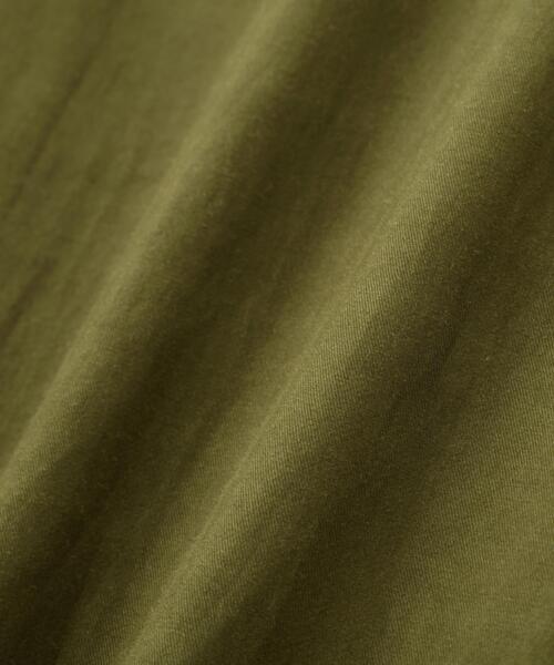 MARGARET HOWELL(マーガレットハウエル)の「FLUID COTTON BLEND(ワンピース・レディース・ブラック/グリーン・1/2)」の10枚目の写真
