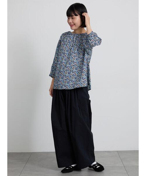 TSUHARU by Samansa Mos2(ツハルバイサマンサモスモス)の「【LIBERTY FABRICS】Floralia柄前後着ブラウス(シャツ/ブラウス・レディース・ブルー/レッド・F)」の20枚目の写真