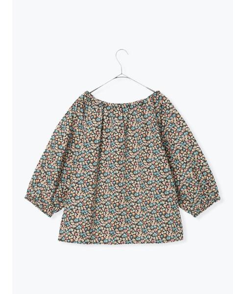 TSUHARU by Samansa Mos2(ツハルバイサマンサモスモス)の「【LIBERTY FABRICS】Floralia柄前後着ブラウス(シャツ/ブラウス・レディース・ブルー/レッド・F)」の12枚目の写真