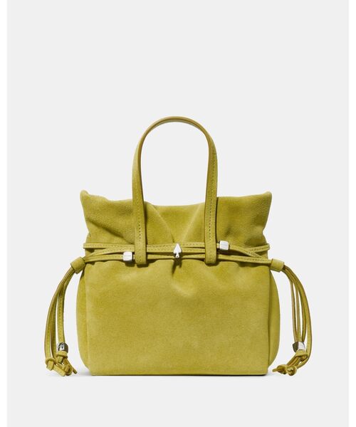 kate spade new york（ケイトスペード ニューヨーク）の「リオ スエード ミニ トート バッグ（ショルダーバッグ・レディース・グリーン・ONESIZE）」の6枚目の写真