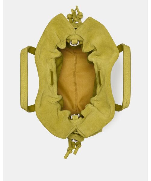kate spade new york（ケイトスペード ニューヨーク）の「リオ スエード ミニ トート バッグ（ショルダーバッグ・レディース・グリーン・ONESIZE）」の3枚目の写真