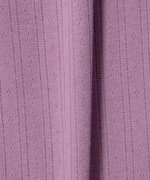 Healthknit（ヘルスニット）の「【別注】＜Healthknit＞レイヤード プルオーバーカットソー（Tシャツ/カットソー・レディース・オフホワイト/ダークブラウン/パープル・FREE）」の10枚目の写真