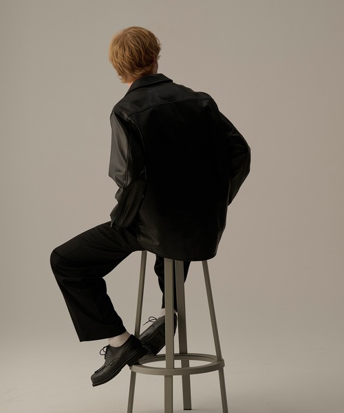 ADAM ET ROPE'(アダムエロペ)の「《別注》【Paraboot/パラブーツ】EX CHAMBORD AER NOIR(ドレスシューズ・メンズ・ブラック・40.5/42/41.5/41)」の2枚目の写真