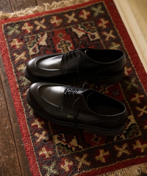 ADAM ET ROPE'(アダムエロペ)の「《別注》【Paraboot/パラブーツ】EX CHAMBORD AER NOIR(ドレスシューズ・メンズ・ブラック・40.5/42/41.5/41)」の4枚目の写真