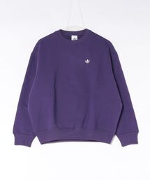 adidas（アディダス）の「ADIDAS ウェア アディダス W ESS OS CREW LONGFLEECE スウェット KW0196 VIOLET（スウェット）」