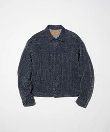 THOUSANDS/サウザンズ/DAZZLE DENIM PLEATED JACKET