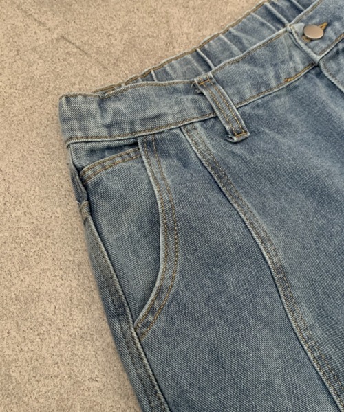 link lot（リンクロット）の「【26年秋冬新作アイテム】バレルデザインデニムパンツ（デニムパンツ・メンズ・ライトブルー/ブルー・L/M）」の22枚目の写真