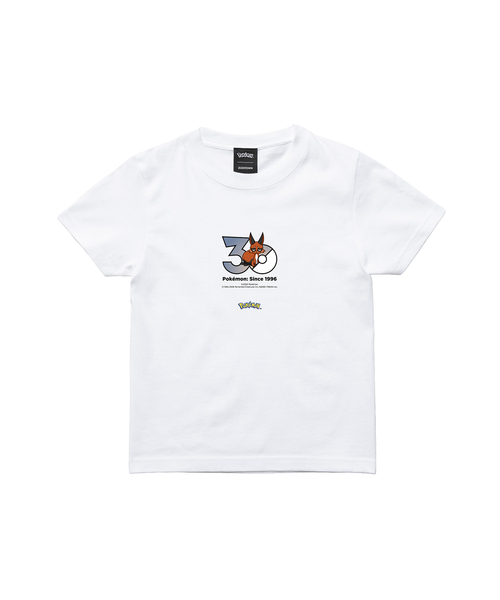 ZOZOSPOT(ゾゾスポット)の「Pokemon 30th Anniversary 1025 T-shirt 「クスネ」(Tシャツ/カットソー・レディース・ホワイト・140cm/130cm/120cm/110cm/100cm/XXX-LARGE/XX-LARGE/X-LARGE/LARGE/MEDIUM/SMALL/160cm/150cm)」の2枚目の写真
