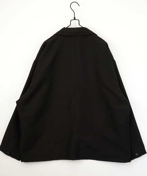 L'atelier(ラトリエ)の「ルーズシルエット モード ワイドジャケット(テーラードジャケット・メンズ・ブラック/ネイビー/グレー・M/L)」の9枚目の写真