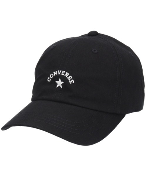 CONVERSE(コンバース)の「CONVERSE/コンバース BASIC 6P CAP(キャップ・レディース・ブラック/ホワイト/ベージュ/ピンク/ミント・56-58cm)」の2枚目の写真