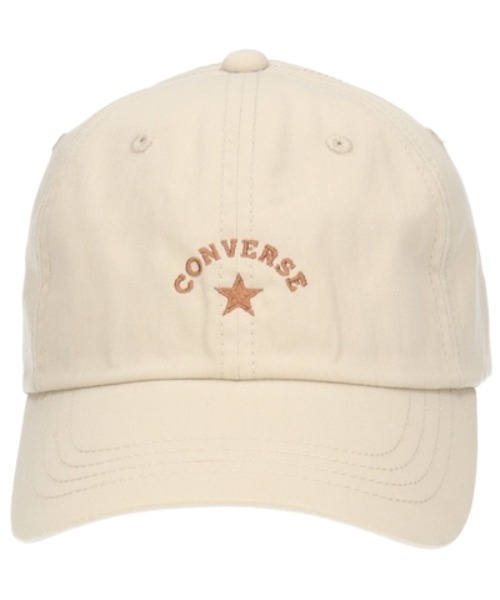 CONVERSE(コンバース)の「CONVERSE/コンバース BASIC 6P CAP(キャップ・レディース・ブラック/ホワイト/ベージュ/ピンク/ミント・56-58cm)」の12枚目の写真