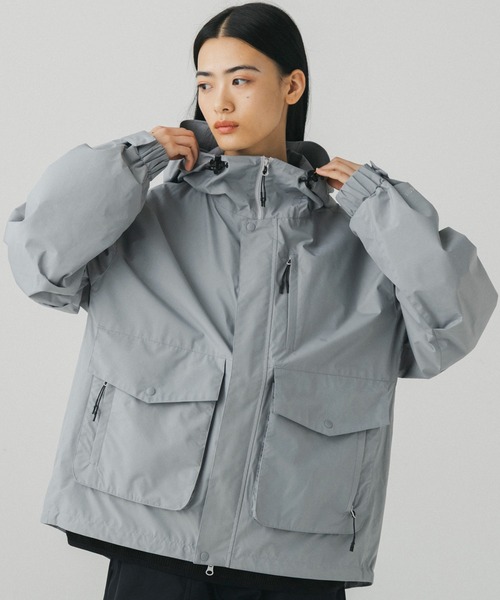 +phenix(プラスフェニックス)の「+phenix(プラスフェニックス)FIELD PARKA フィールドパーカー / WINDSTOPPER PRODUCTS BY GORE-TEX LABS(マウンテンパーカー・メンズ・ブラック/グレー/ネイビー・M/L)」の9枚目の写真