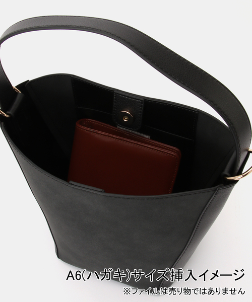 LE TALON(ルタロン)の「LETALON キリカエ2WAYミニBAG(ショルダーバッグ・レディース・ベージュ/ブラック・FREE)」の7枚目の写真