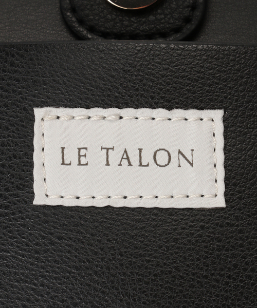 LE TALON(ルタロン)の「LETALON キリカエ2WAYミニBAG(ショルダーバッグ・レディース・ベージュ/ブラック・FREE)」の11枚目の写真
