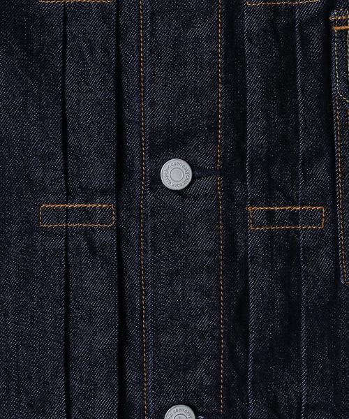 coen（コーエン）の「コーン・デニムジャケット16FW（デニムジャケット・メンズ・ネイビー/ブラック・LARGE/X-LARGE/SMALL/MEDIUM）」の21枚目の写真