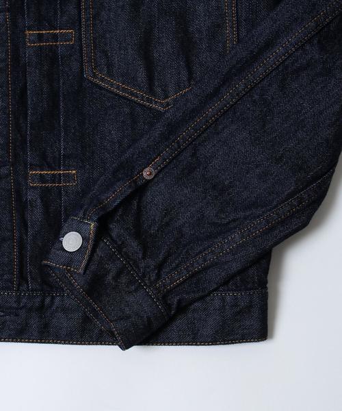 coen（コーエン）の「コーン・デニムジャケット16FW（デニムジャケット・メンズ・ネイビー/ブラック・LARGE/X-LARGE/SMALL/MEDIUM）」の11枚目の写真