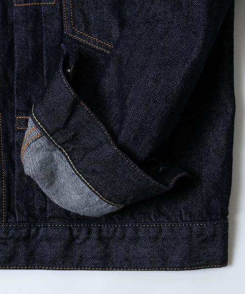 coen（コーエン）の「コーン・デニムジャケット16FW（デニムジャケット・メンズ・ネイビー/ブラック・LARGE/X-LARGE/SMALL/MEDIUM）」の12枚目の写真