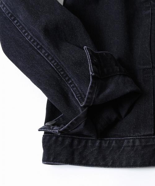 coen（コーエン）の「コーン・デニムジャケット16FW（デニムジャケット・メンズ・ネイビー/ブラック・LARGE/X-LARGE/SMALL/MEDIUM）」の13枚目の写真