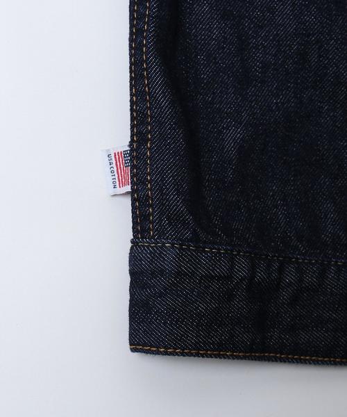 coen（コーエン）の「コーン・デニムジャケット16FW（デニムジャケット・メンズ・ネイビー/ブラック・LARGE/X-LARGE/SMALL/MEDIUM）」の16枚目の写真