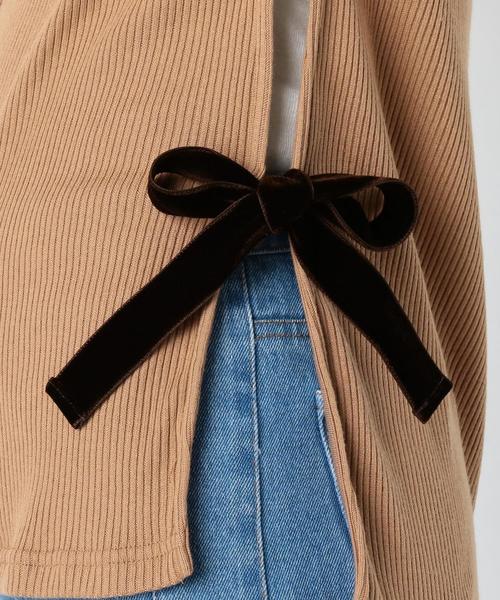 Another Edition(アナザーエディション)の「テレコノースリーブプルオーバー/AEBFC TCR テレコ NSL PO◆(Tシャツ/カットソー・レディース・グレー/ベージュ・FREE)」の9枚目の写真